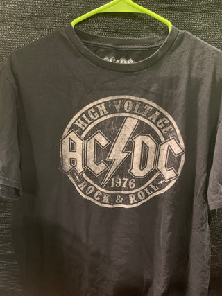 AC/DC High Volatage T-Shirt, Black, L