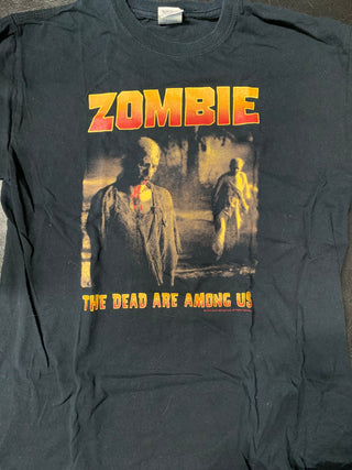 Zombie (1979) Reprint T-Shirt, Black, M