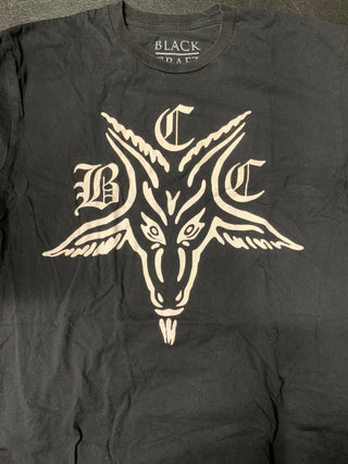 Blackcraft Cult Rams Head Logo T-Shirt, Black, M