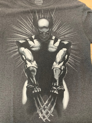 Marvel Wolverine T-Shirt, Grey, S