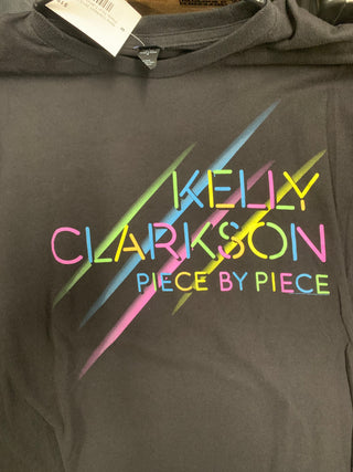 Kelly Clarkson 2015 Piece By Piece Tour T-Shirt, Black, M