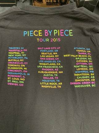 Kelly Clarkson 2015 Piece By Piece Tour T-Shirt, Black, M