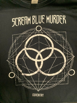 Scream Blue Murder Coventry T-Shirt, Black, M