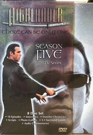 Highlander Season 5 (Used DVD)