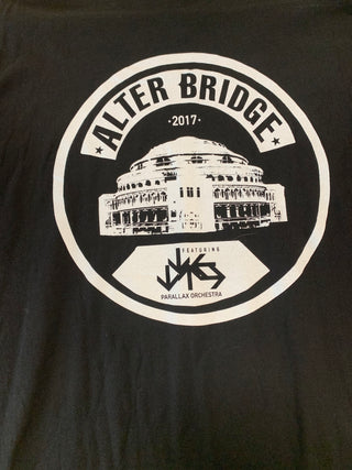 Alter Bridge 2017 Royal Albert Hall Crew T-Shirt, Black, 3XL