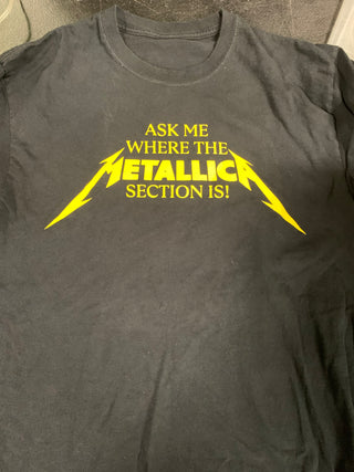 Metallica 72 Seasons Ask Me T-Shirt, Black, M