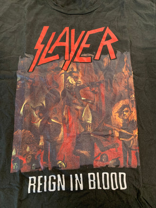 Slayer Reign In Blood T-Shirt, Black, L