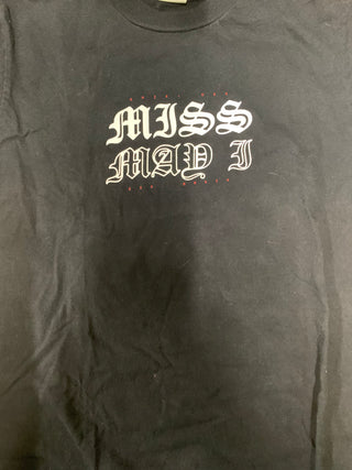 Miss May I Dangerous Tour 2019 T-Shirt, Black, S