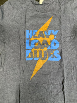 Govt Mule Heavy Load Blues T-Shirt, Grey / Blue, L