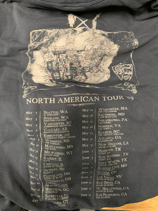 Testament North American Tour 2009 Hoodie, Black, XL