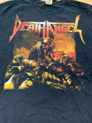 Death Angel 2010-2011 World Tour T-Shirt, Black, L