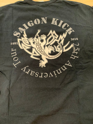 Saigon Kick 2016 25th Anniversary Tour T-Shirt, Black, L