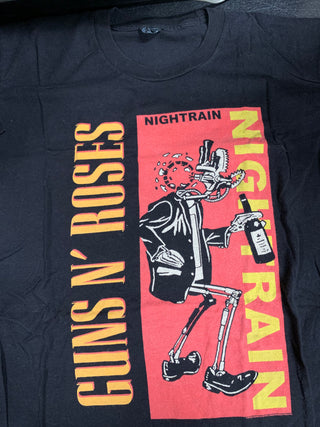 Guns N Roses Nightrain T-Shirt, Black, L