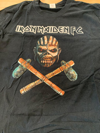 Iron Maiden FC T-Shirt, Black, L