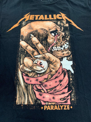 Metallica Paralyze M72 2023 Tour T-Shirt, Black, L