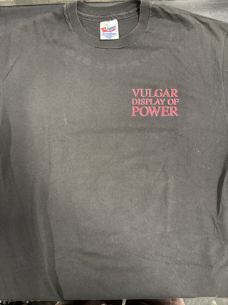 1993 Pantera Vulgar Display Of Power T-Shirt, Black, XL