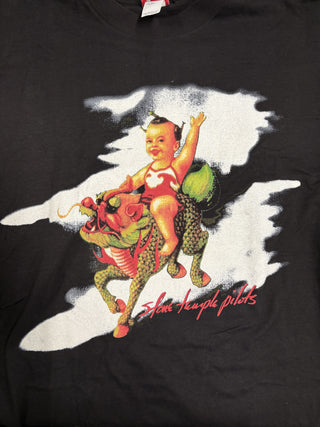 1994 Stone Temple Pilots Purple Tour T-Shirt, Black, XL