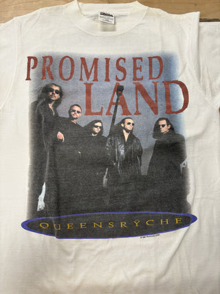 1995 Queensryche Promised Land Tour T-Shirt, White, L