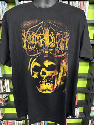 2006 Marduk Logo & Skull T-Shirt, Black, XL