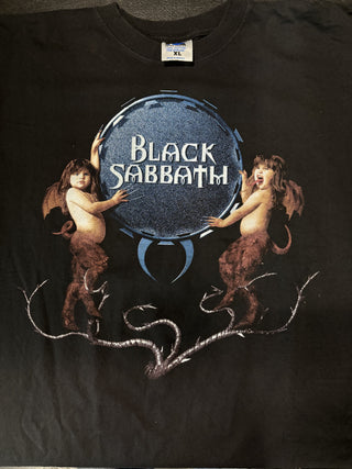 Black Sabbath 1999 Reunion Tour T-Shirt, Black, XL