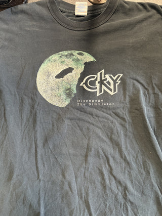 CKY 2005 Disengage The Simulator T-Shirt, Black, M