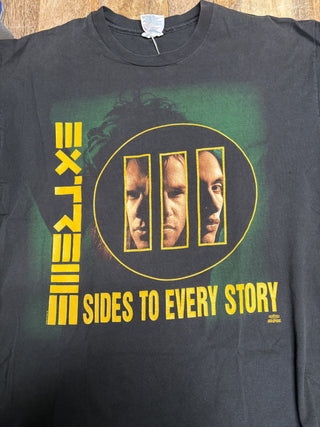 Extreme 1992 III Sides To Every Story Tour T-Shirt, Black, XL