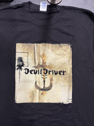 Devil Driver I Could Care Less T-Shirt, Black, L