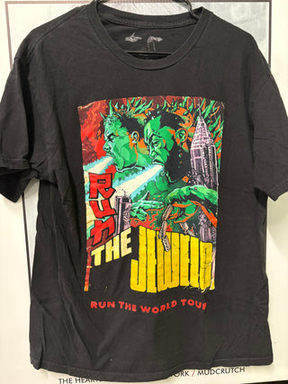 2017 Run The Jewels NYC Terminal 5 Concerts T-Shirt, Black, L