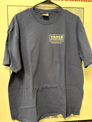 Vance Refrigeration (The Office) T-Shirt, Navy, XL