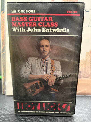 Hot Licks Bass Master Class W/ John Entwhistle (Clamshell Case)