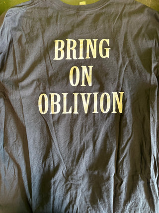 Die Humane Bring On Oblivion T-Shirt, Black, 4XL