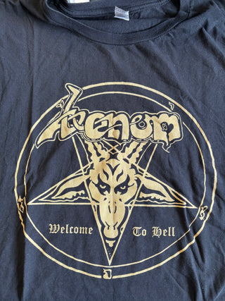 Venom Welcome To Hell T-Shirt, Black, 3XL