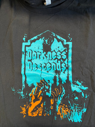 Dark Angel Darkness Descends T-Shirt, Black, 4X