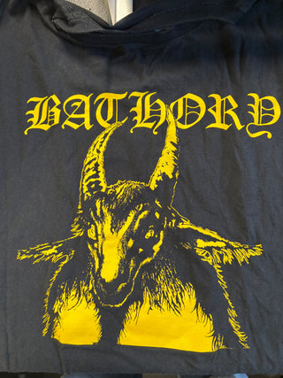 Bathory In Conspiracy W/ Satan T-Shirt, Black, 4X