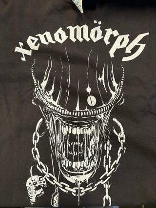 Xenomorph Motorhead Style T-Shirt, Black, 3XL