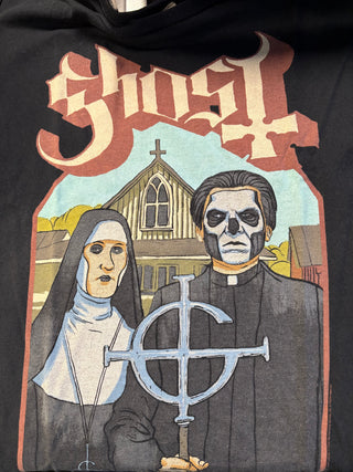 Ghost Ameican Gothic T-Shirt, Black, 2XL