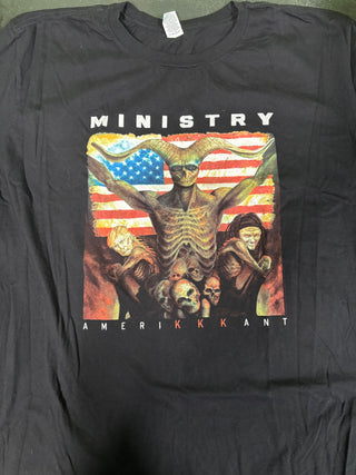 Ministry AmeriKKKant T-Shirt, Black, 2XL