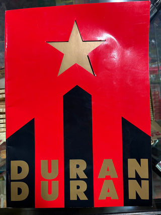 Duran Duran 1987 Strange Behaviour World Tour T-Shirt, Red, XL W/ Tour Book