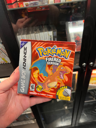 Pokemon Fire Red Version (No Manual, No Adaptor, Some Box Damage)