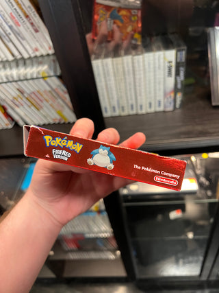 Pokemon Fire Red Version (No Manual, No Adaptor, Some Box Damage)