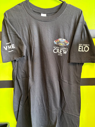 Jeff Lynnes ELO North American Crew 2018 T-Shirt, Black, L