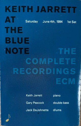 Keith Jarrett- Keith Jarrett At The Blue Note: Saturday, June 4th 1994, 1st Set