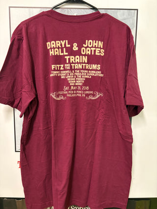 Hoagienation Festival 2018 T-Shirt, Maroon, XL