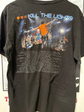 Luke Bryan Kill The Lights Tour T-Shirt, Black, 2XL