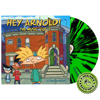Hey Arnold! The Music Vol. 1 (Neon Green with Black Splatter Vinyl) (Darkside Records Exclusive)