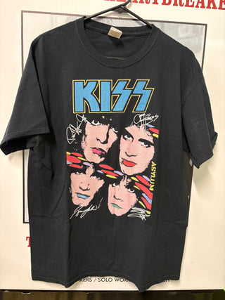 Kiss Asylum T-Shirt, Black, L