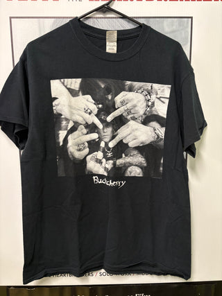 Buckcherry Middle Fingers T-Shirt, Black, L