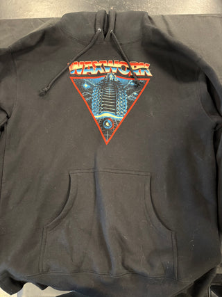 Waxwork Records Hoodie, Black, L