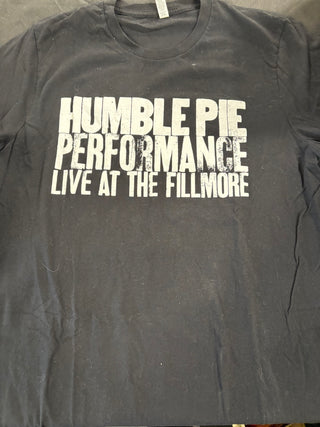 Humble Pie Performance Live At The Fillmore T-Shirt, Black, XL