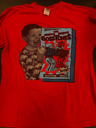 Mighty Mighty Bosstones Rockem Sockem Ska-Core T-Shirt, Red, L